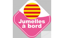 Stickers autocollant jumelles catalanes