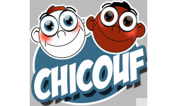 stickers / autocollants "Chicouf fréros"