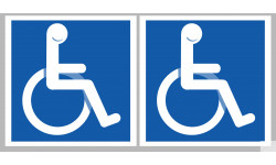 Stickers / autocollants handicape 2