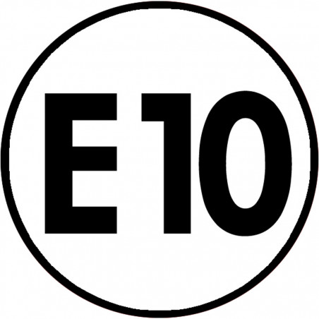 E10 - 10x10cm - Sticker/autocollant