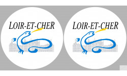 Département 41 le Loir et Cher (2 fois 10cm) - Sticker/autocollant